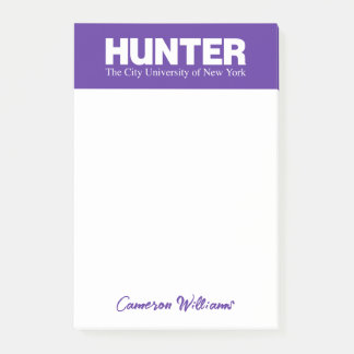 Bloco De Notas Logotipo Acadêmico Hunter College CUNY