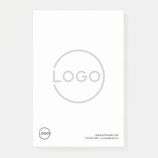 Bloco De Notas Logotipo Comercial Personalizado com Texto Persona