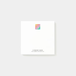 Bloco De Notas Logotipo comercial personalizado, promoção do site