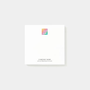 Bloco De Notas Logotipo comercial personalizado, promoção do site