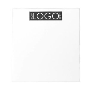 Bloco De Notas Logotipo corporativo básico personalizado Troca de