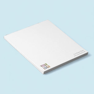 Bloco De Notas Logotipo da empresa para notebook personalizado em