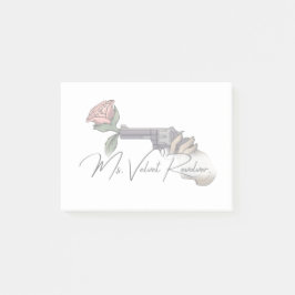 Bloco De Notas Logotipo da Marca da Revolução Velvet 2025