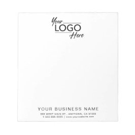 Bloco De Notas Logotipo de empresa moderno