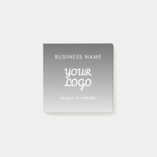 Bloco De Notas Logotipo e texto do Promocional moderno Cor edit