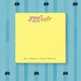 Bloco De Notas Logotipo personalizado 3x3 Poste-it® Notas adesiva