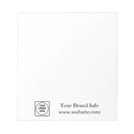 Bloco De Notas Logotipo Personalizado | Design Corporativo Minima