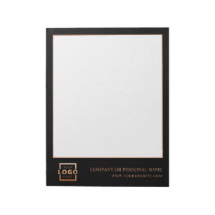 Bloco De Notas Logotipo Personalizado Empresa Comercial Presente