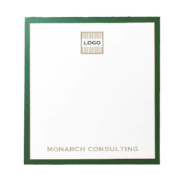 Bloco De Notas Logotipo personalizável da empresa de luxo