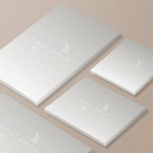 Bloco De Notas Logotipo preto Empresa Promocional Personalizado