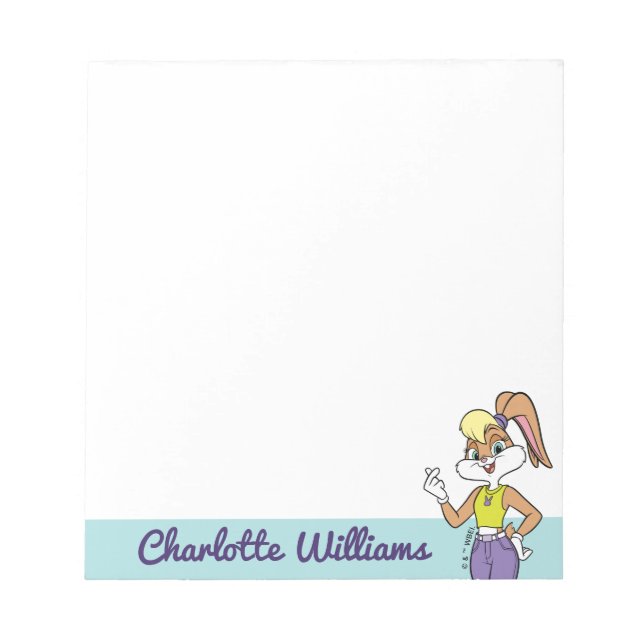 Bloco De Notas Lola Finger Heart (Frente)