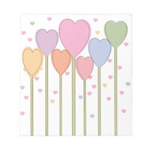 Bloco De Notas Lolipps Whimsical Heart