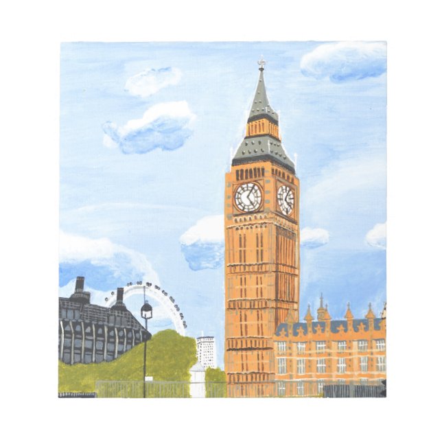 Bloco De Notas London Big Ben (Frente)