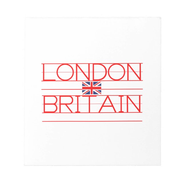 BLOCO DE NOTAS LONDON BRITAIN (Frente)
