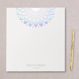 Bloco De Notas Lotus Flower Mandala