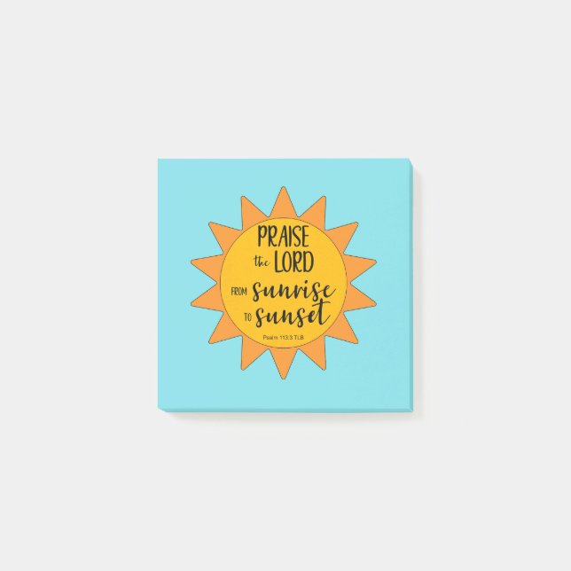 Bloco De Notas Louvor ao Senhor Sol (Frente)