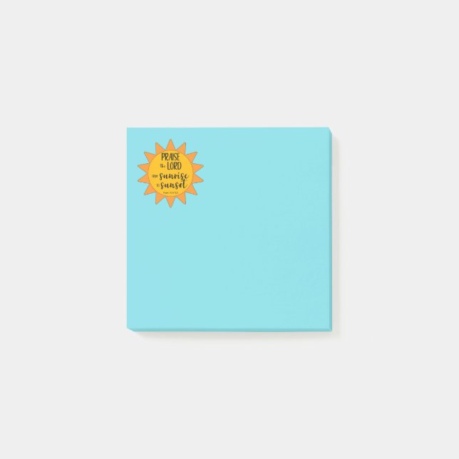 Bloco De Notas Louvor ao Senhor Sol (Frente)