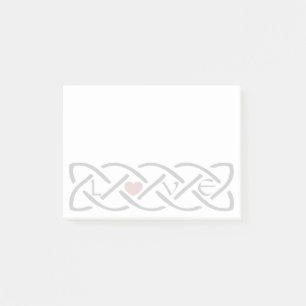 Bloco De Notas Love Celtic Knot