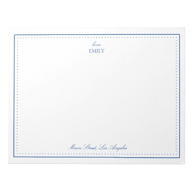 Bloco De Notas Love, Emily Notepad (Frente)