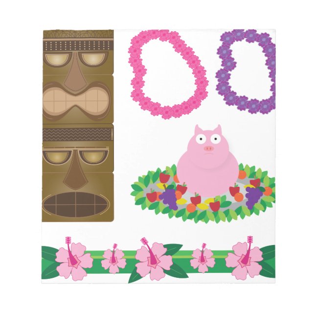 Bloco De Notas luau (Frente)