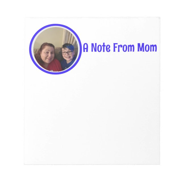 Bloco De Notas Lunchbox Personalizado Ama de Volta à escola (Frente)