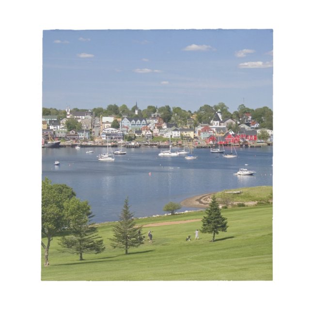 Bloco De Notas Lunenberg, Nova Escócia, Canadá. (Frente)