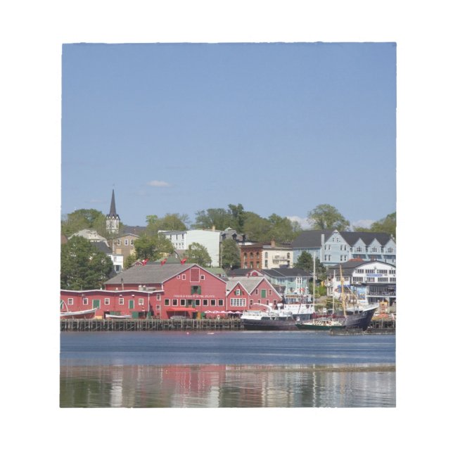 Bloco De Notas Lunenberg, Nova Escócia, Canadá. 4 (Frente)