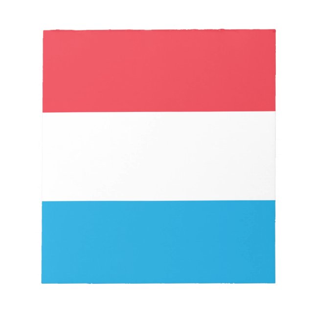 Bloco De Notas Luxemburgo - Lëtzebuerg - Luxemburgo (Frente)