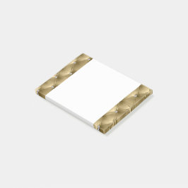 Bloco De Notas Luxury Glam Soft Quente Faux Velvet Dourado