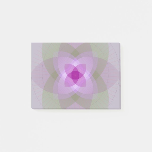 BLOCO DE NOTAS LUZ DA FLOR DE LOTUS (Frente)