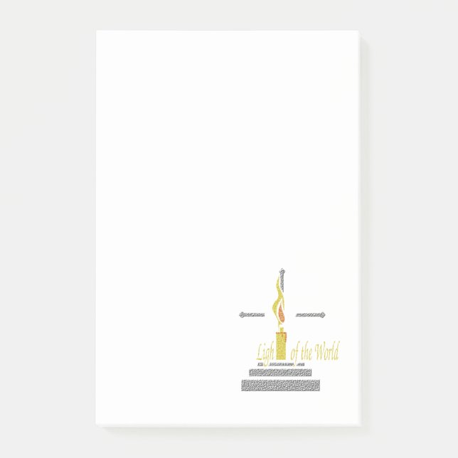 Bloco De Notas Luz do Mundo (Frente)