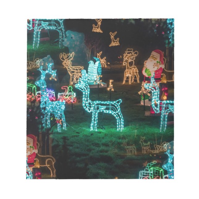 Bloco De Notas luzes de natal (Frente)