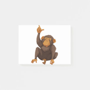 Bloco De Notas  Macaco bonito