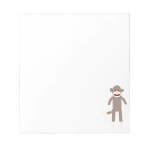 Bloco De Notas Macaco da peúga