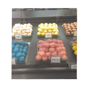 Bloco De Notas Macarons Franceses   Paris, França