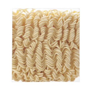 Bloco De Notas Macarronetes de ramen secados