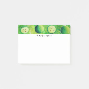 Bloco De Notas Maçãs Aquarela Personalizadas