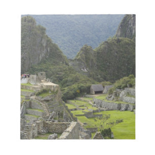 Bloco De Notas Machu Picchu, ruínas da cidade inca, Peru. 2