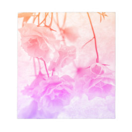 Bloco De Notas Macro Flores de Campanela Roxas