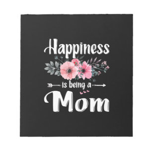 Bloco De Notas Madre Art Felicidade É Ser Mãe Aniversário
