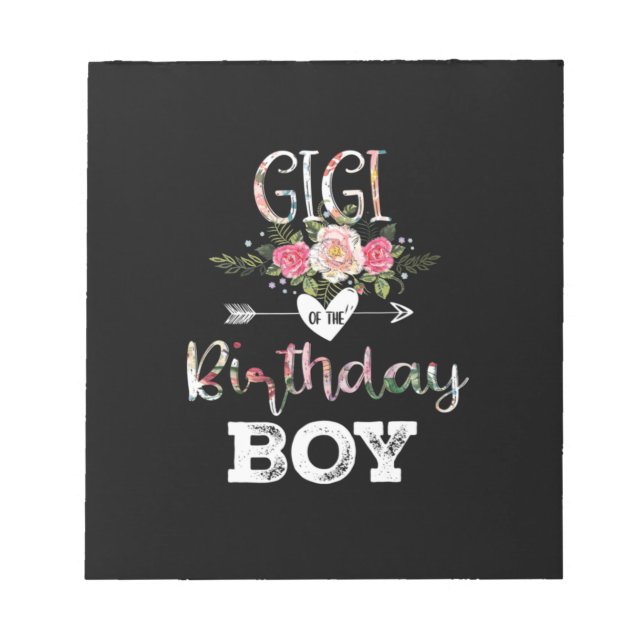 Bloco De Notas Madre Art | Gigi De Um Aniversário (Frente)