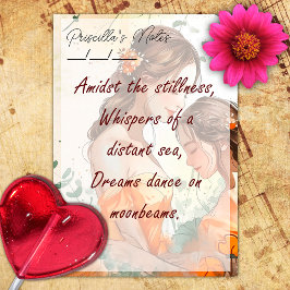 Bloco De Notas Mãe e filha surpreendentes 4" x 6"