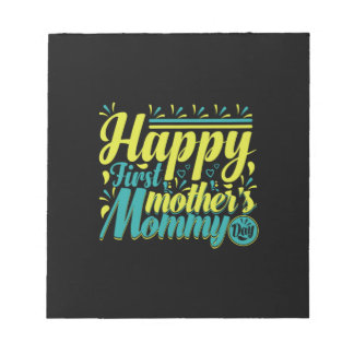 Bloco De Notas Mãe presente feliz dia da primeira Mamãe
