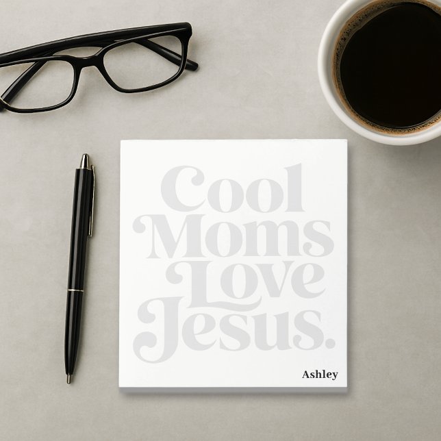 Bloco De Notas Mães Legais Amam Jesus (Criador carregado)