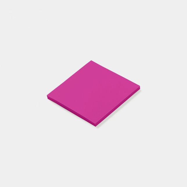 Bloco De Notas Magenta (cor sólida)  (Inclinado)