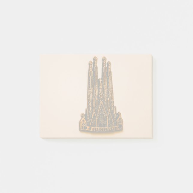 Bloco De Notas Magnet Sangrada Familia, Barcelona (Frente)