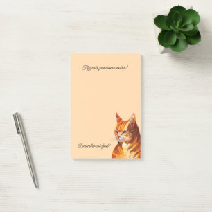 Bloco de notas magnético de notas pawsome