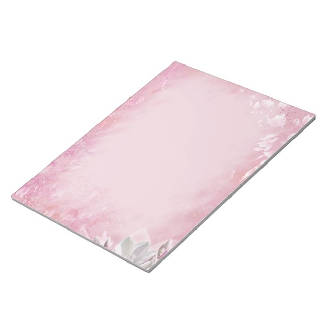 Bloco De Notas Magnólia Rosa (Inclinado)