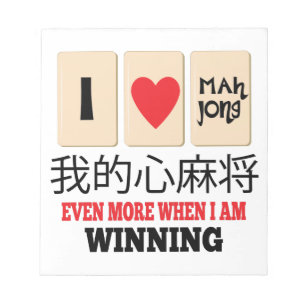 Bloco De Notas Mah Jong & vencimento