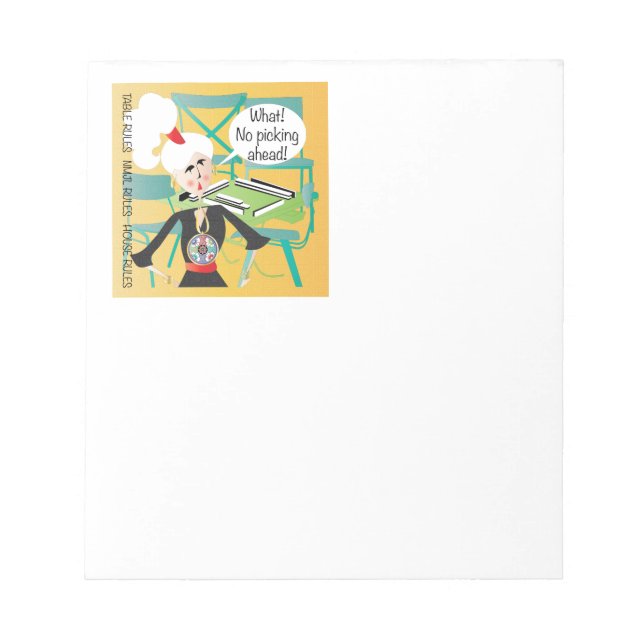 Bloco De Notas Mah Jongg Sayings Picting Ahead (Frente)